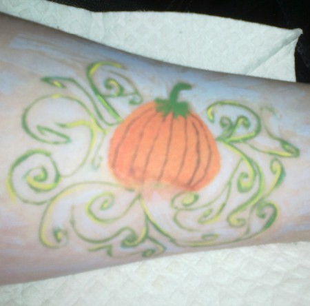 När denna pumpa gjordes började jag hitta min stil